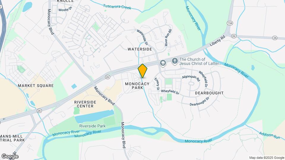 1463 Wheyfield Dr Mapa y Detalles de la Ubicación