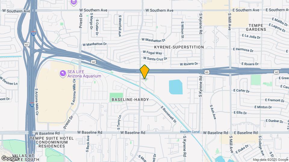 Ovation at Tempe Mapa y Detalles de la Ubicación