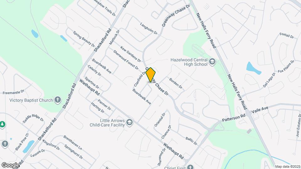 1253 Advance Dr Map and Location Details