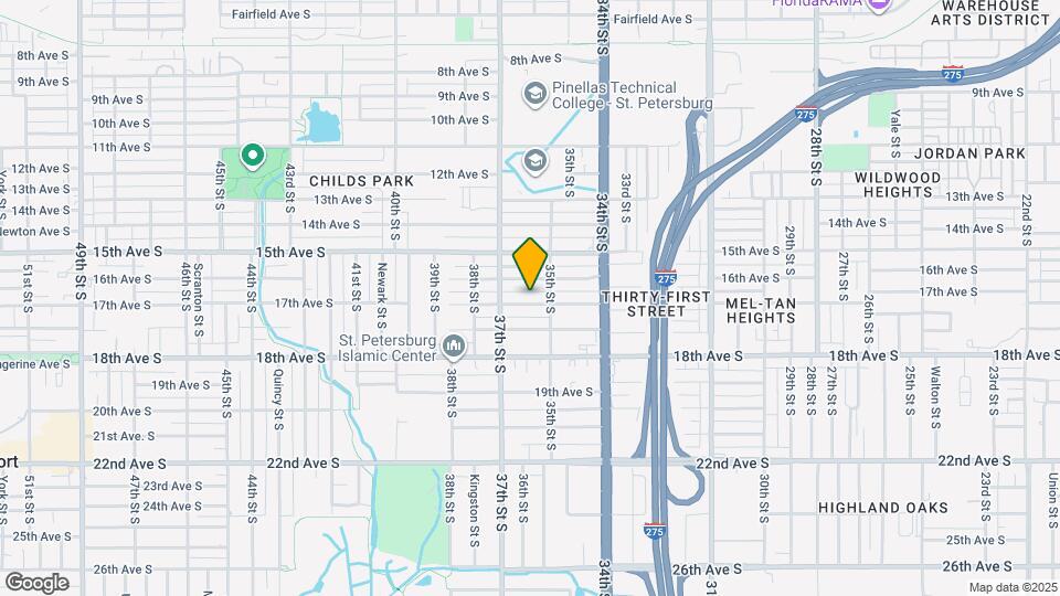 3535 17th Ave S Map and Location Details