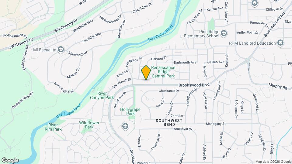 61166 Snowbrush Dr Map and Location Details