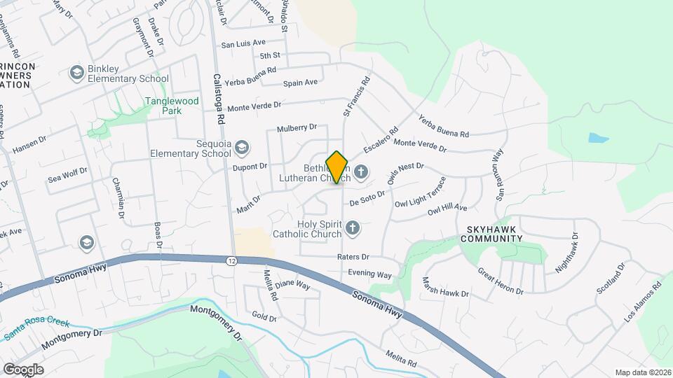 5206 El Encanto Dr Map and Location Details