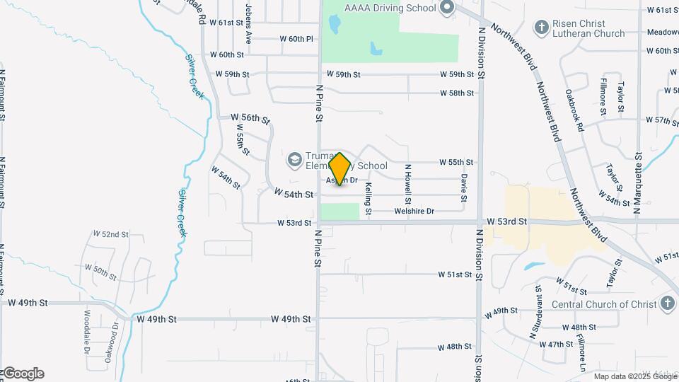 2210 W 54th St Map and Location Details