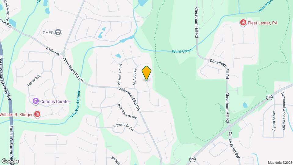 1512 Fallen Leaf Ct SW Mapa y Detalles de la Ubicación