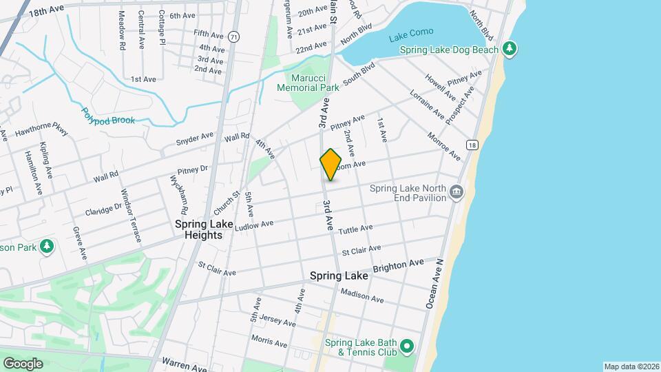 218 Worthington Ave Map and Location Details