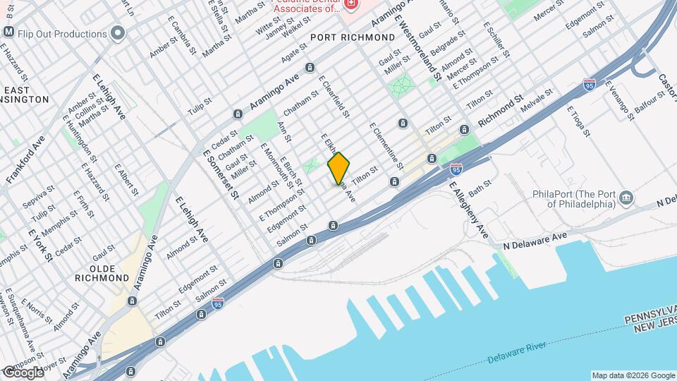 2992 Tilton St Map and Location Details