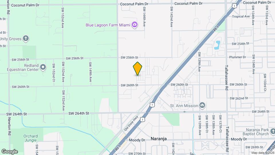 25875 SW 145th Ave Map and Location Details