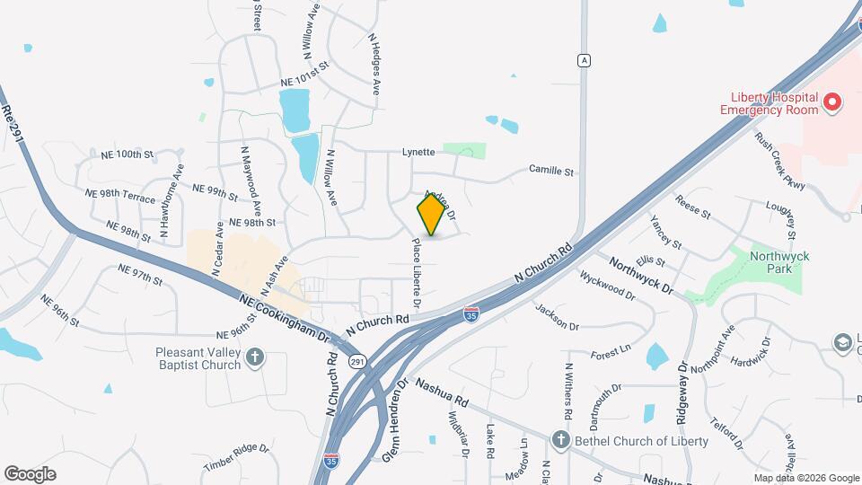 1417 La Chateau Dr, Unit 1417 Map and Location Details