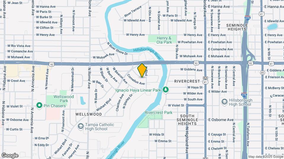 906 W Candlewood Ave Mapa y Detalles de la Ubicación
