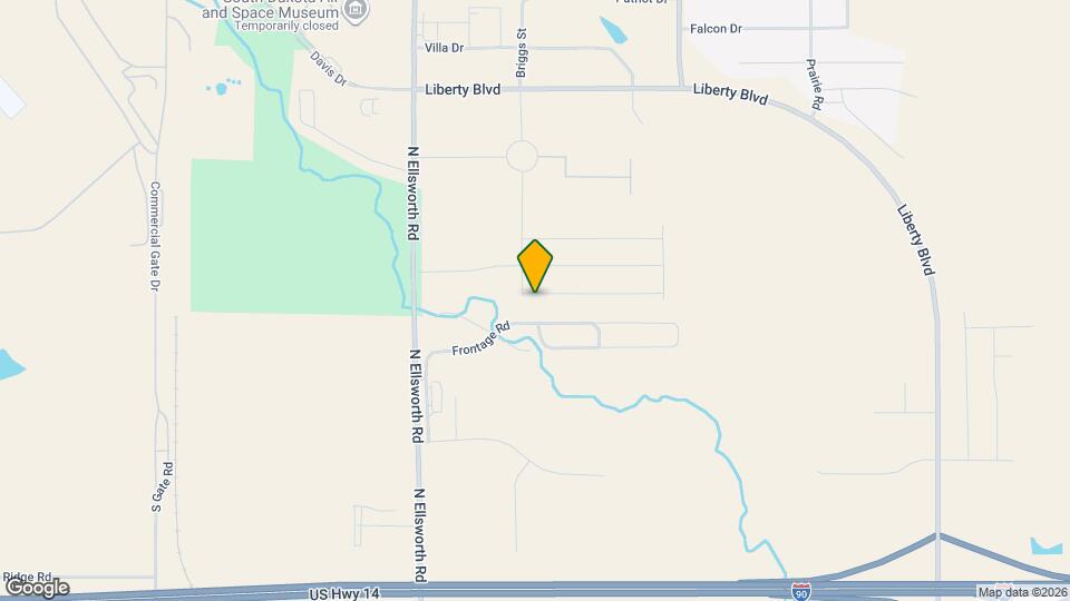 405 Nighthawk Dr Map and Location Details