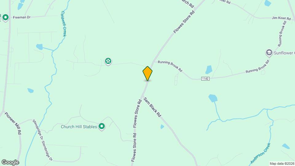 9715 Flowes Store Rd Map and Location Details