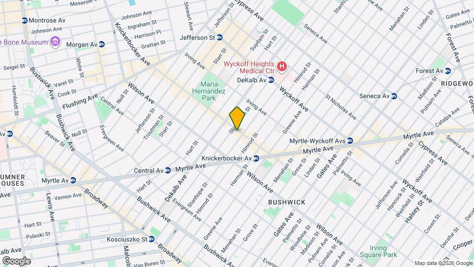 370 Knickerbocker Ave Mapa y Detalles de la Ubicación
