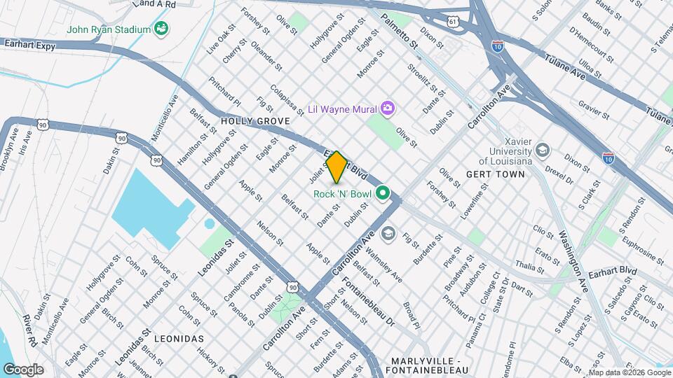 8329 Pritchard Pl, Unit B Map and Location Details