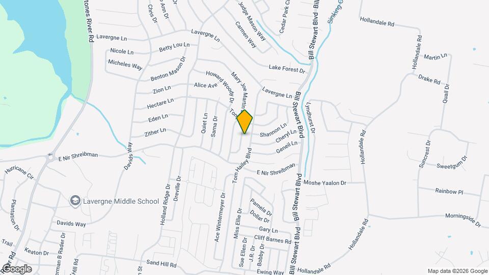 1021 Tammy Sue Ln Mapa y Detalles de la Ubicación