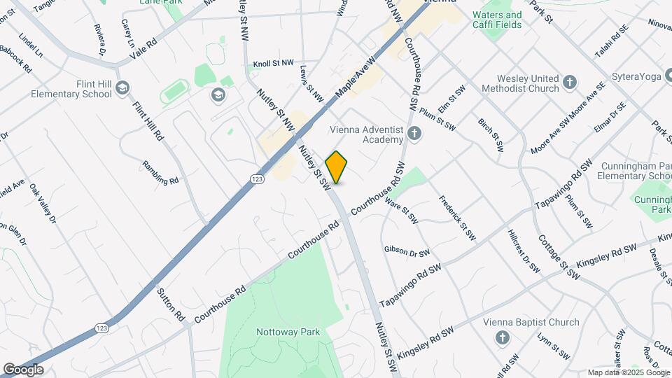 320 Nutley St SW, Unit Basement Apartment Map and Location Details