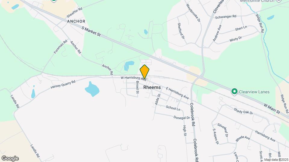 114 W Harrisburg Ave Map and Location Details