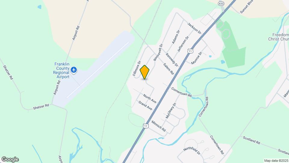 2741 Roosevelt Dr Mapa y Detalles de la Ubicación