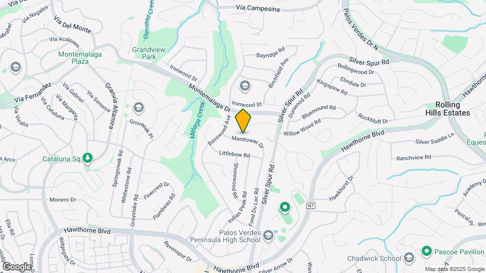 5437 Manitowac Dr Map and Location Details