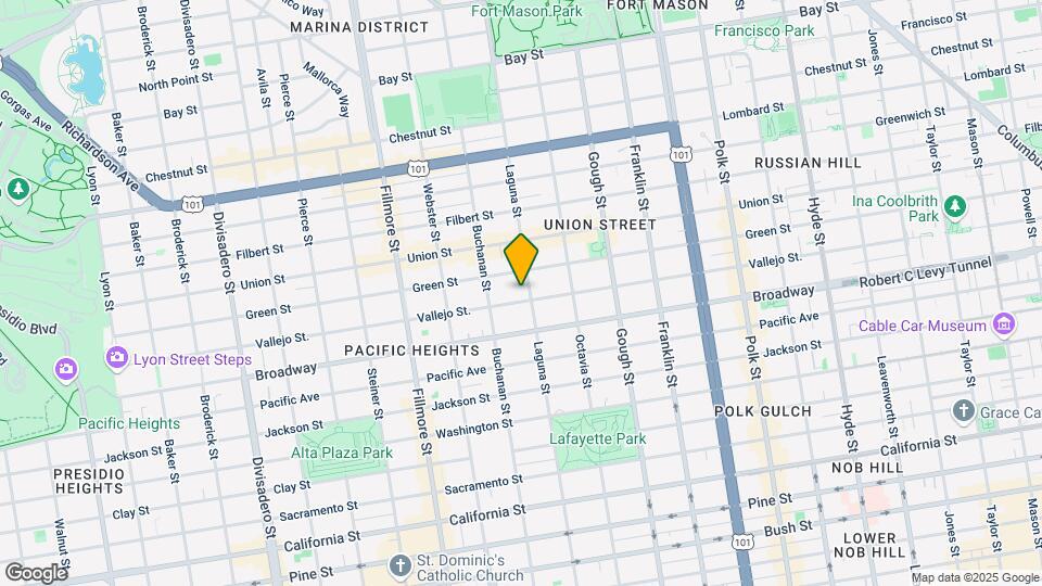 2010 Vallejo Street Apartments Mapa y Detalles de la Ubicación