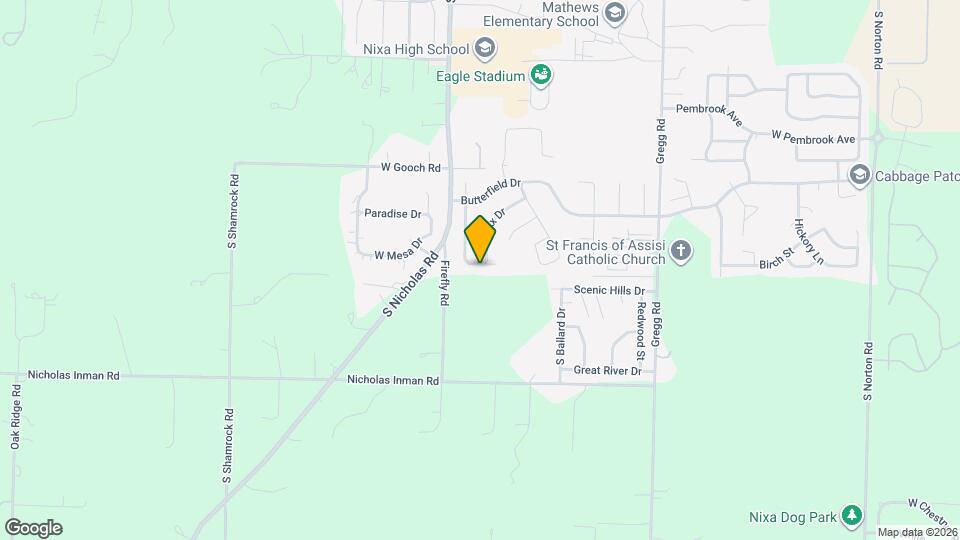 1278 Pinhook Dr Map and Location Details