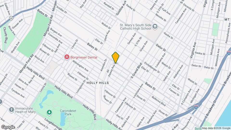 5602 Dewey Ave Mapa y Detalles de la Ubicación