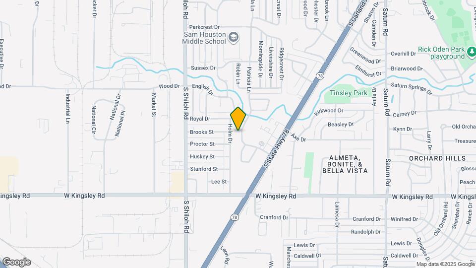 2717 Patricia Ln Map and Location Details