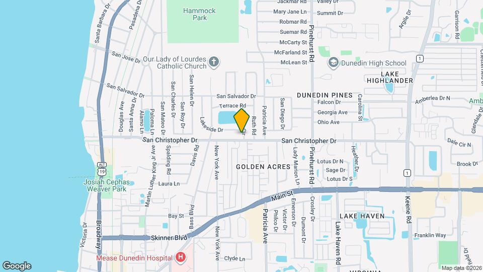 1412 Gladys Cir Map and Location Details