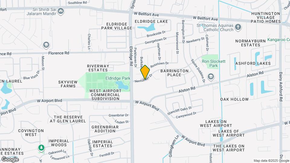 13407 Nantucket Dr Map and Location Details