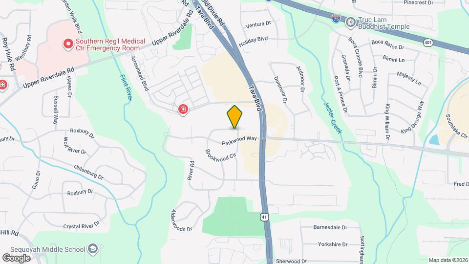 6763 Brookwood Cir Map and Location Details