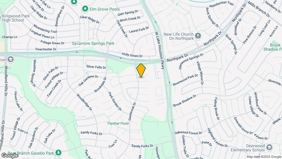 3207 Glade Springs Dr Map and Location Details