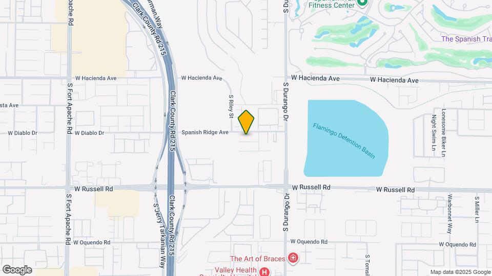 8750 Cerrito Canyon Ct Map and Location Details