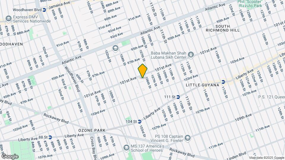 10517 101st Rd, Unit 1 Mapa y Detalles de la Ubicación