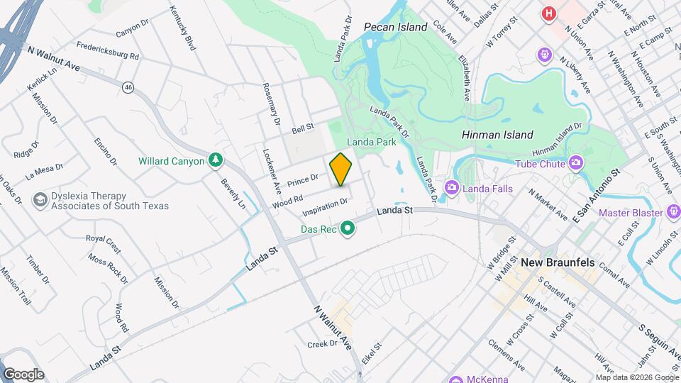 207 Wood Rd, Unit Studio Apartment Map and Location Details