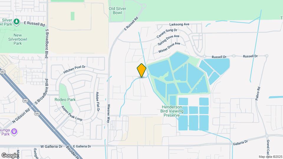 1044 Forest Falcon Dr Map and Location Details