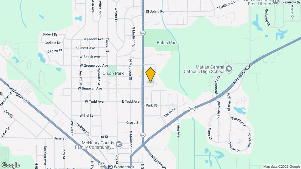 1005 Greenwood Cir Map and Location Details