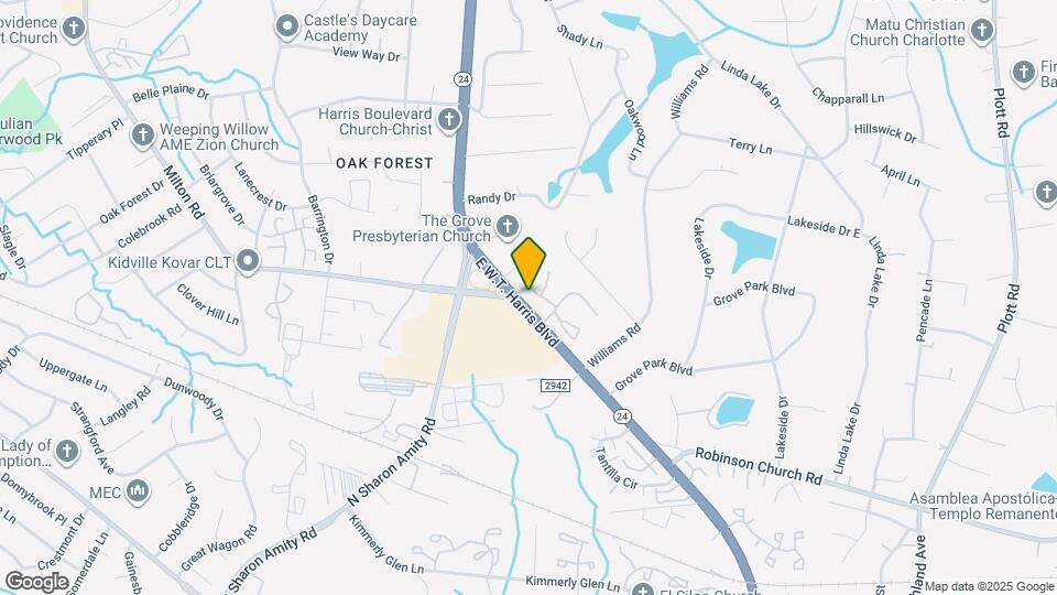 6120 Meadow Rose Ln Map and Location Details