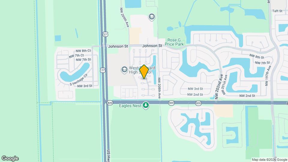 20861 NW 3rd Ct Mapa y Detalles de la Ubicación