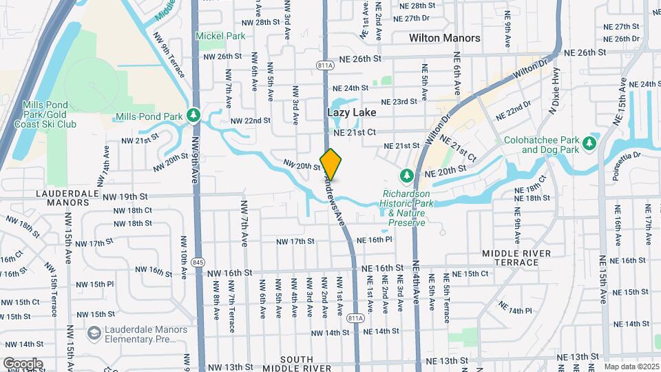 12 NE 19th Ct, Unit 212A Map and Location Details