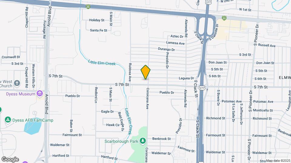 650 Corsicana Ave Map and Location Details