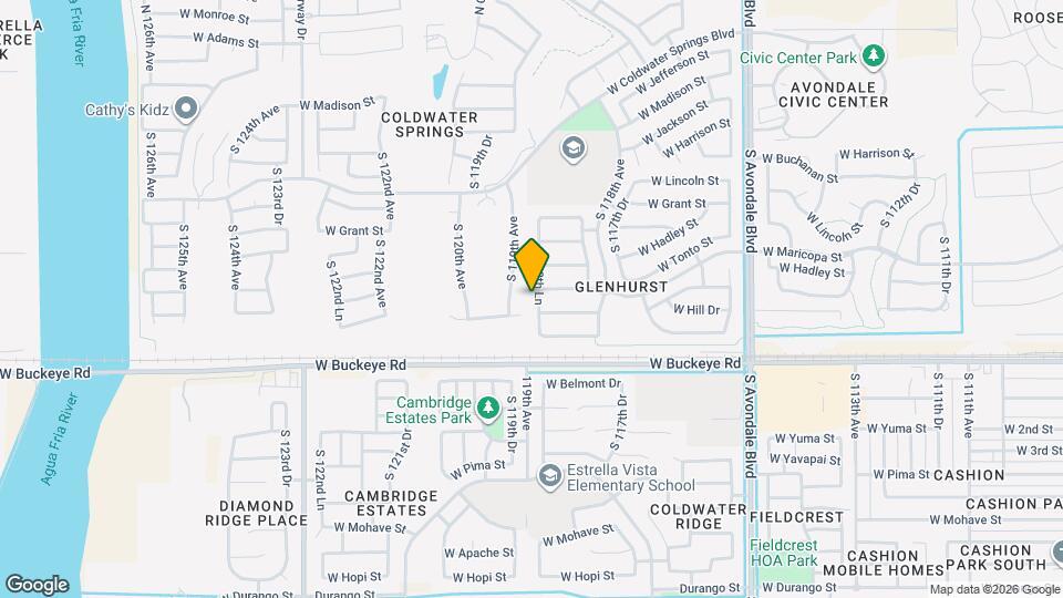 910 S 118th Ln Mapa y Detalles de la Ubicación