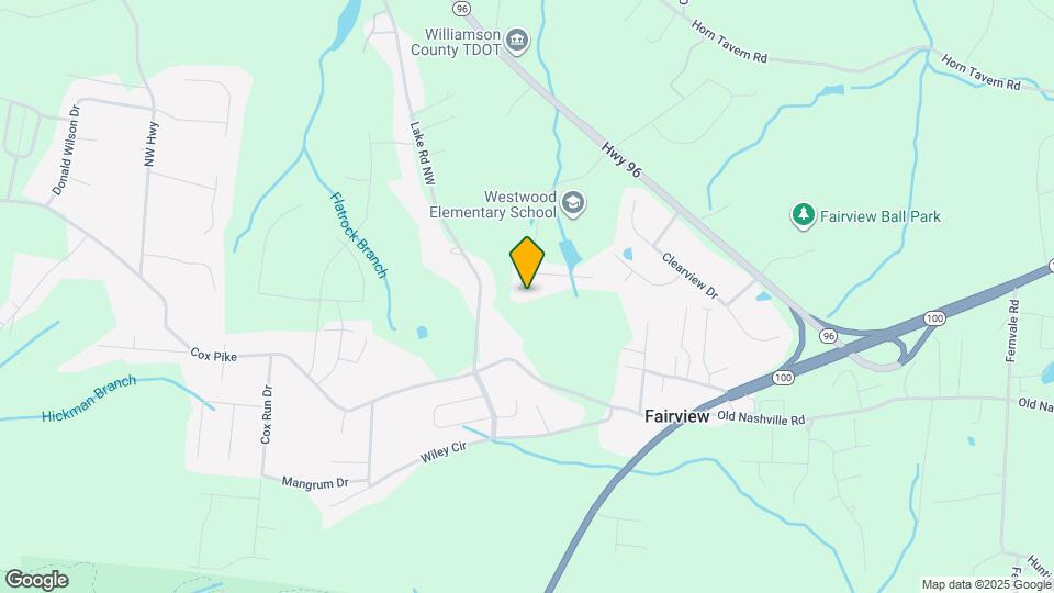 7317 Tiger Trail Map and Location Details