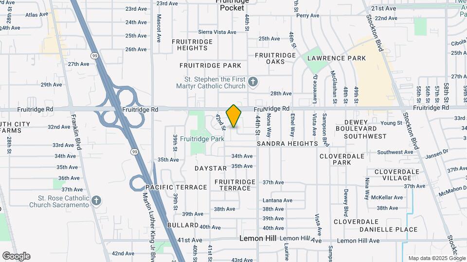 5642 Odea Dr Map and Location Details