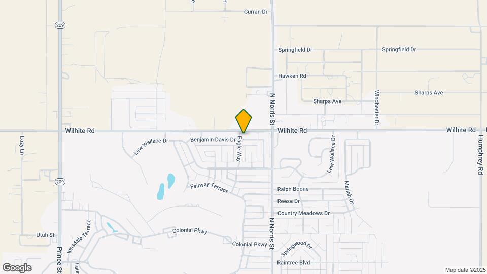 3800 Benjamin Davis Dr Map and Location Details