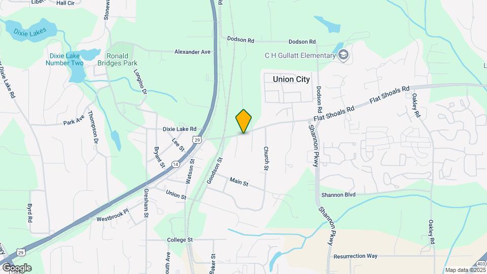 4854 Flat Shoals Rd Map and Location Details