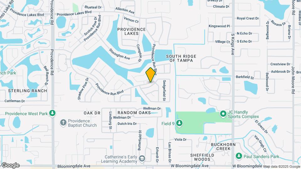 1416 Wakefield Dr Map and Location Details