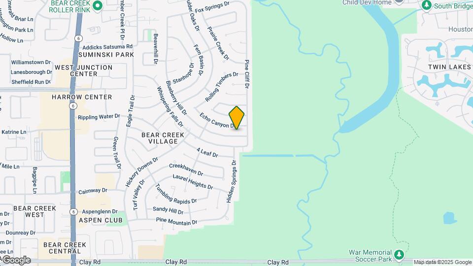 4718 Blueberry Hill Dr Map and Location Details