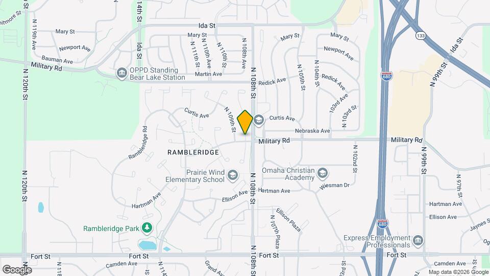 6012 N 108th Ave Cir Map and Location Details