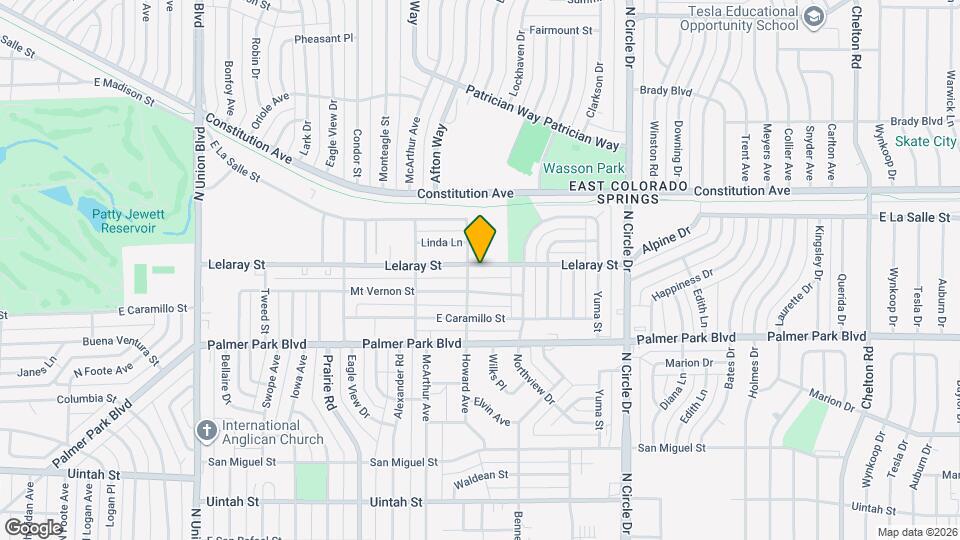 2545 Lelaray St Map and Location Details