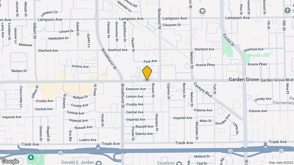 10302-10312 Garden Grove Blvd Map and Location Details