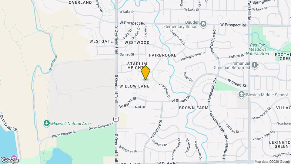 2905 Ross Dr Map and Location Details